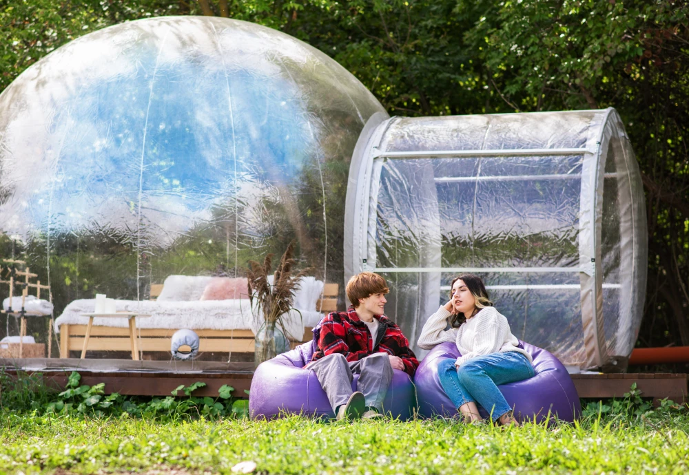 clear inflatable bubble tent for sale