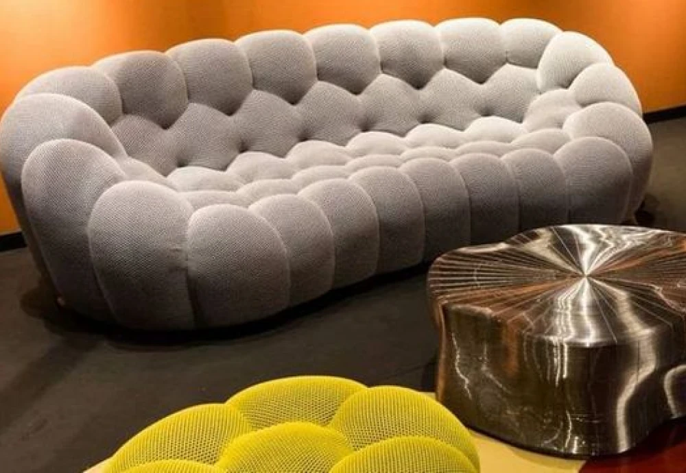 velvet bubble couch