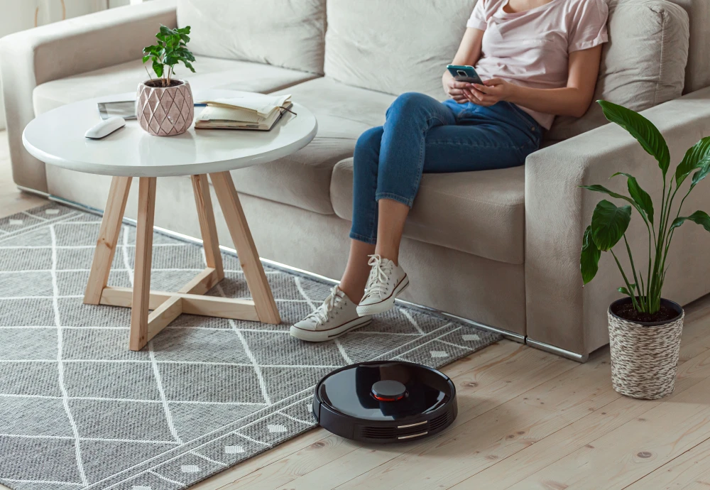 robot vacuum cleaner hardwood floor